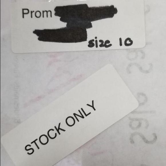 2 Piece Periwinkle Prom Dress with Lace Details - Picture 2 of 3